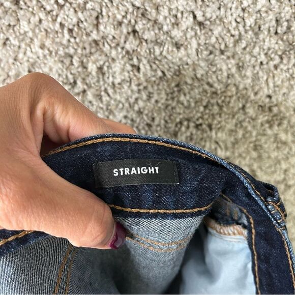 J. Crew Jeans Men’s 32x30 Mercantile Dark Wash Denim Straight Leg - Picture 4 of 7